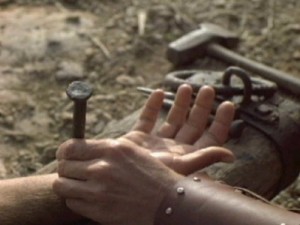 crucifixion nail